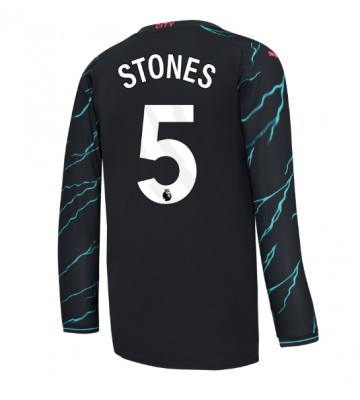 Manchester City John Stones #5 Replika Tredjetrøje 2023-24 Langærmet